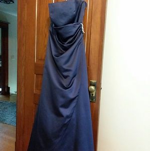 Eggplant formal dress